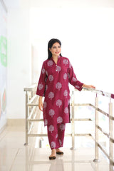 Tree Printed Co-Ords – Stylish Print with a Touch of Elegance