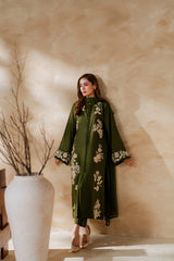 Mehndi Emb 3Pc Stitched