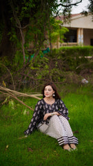MAHRO 2-PIECE Stitched Dress. (Farshi Shalwar)