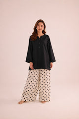 Black Polka Premium 2-Piece Suit