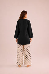 Black Polka Premium 2-Piece Suit