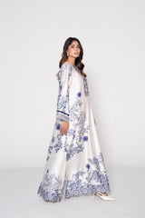 Sapphire Bloom Kaftan