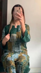 Mountain Breeze Print 2pc Set - Cool & Chic Ensemble