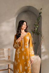 Musturd Embroidery 3pcs