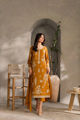 Musturd Embroidery 3pcs