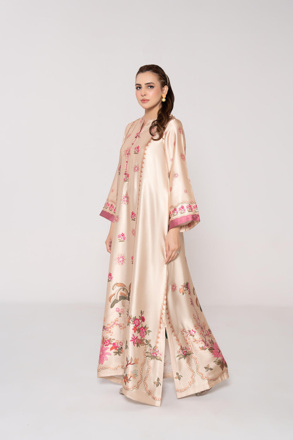 Rosé Bloom  Kaftan
